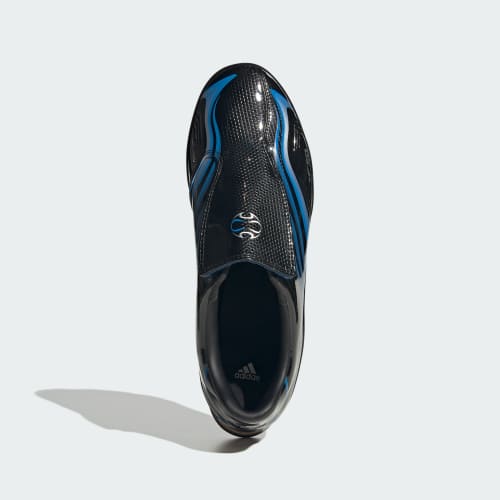 Order adidas F50 Adiframe 黑色/光芒藍/銀色金屬 足球鞋 KH6569
