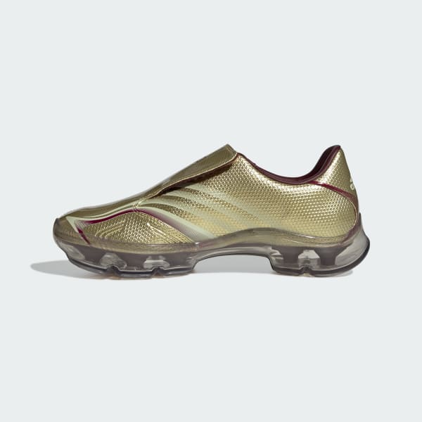 Details for (W) adidas F50 Adiframe Sepatu Bola Emas Metallic/Emas Ice/Maroon IH1657