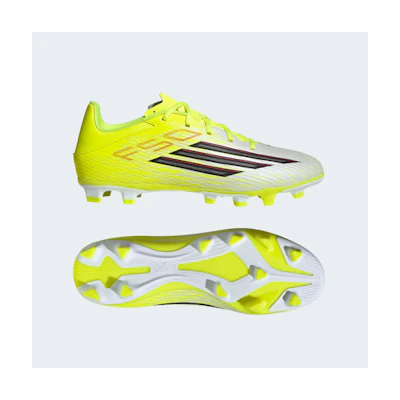 Adidas F50 CLUB FG/MG Multi-Ground Football Boots Team Solar Yellow 2/Core Black/Lucid Red