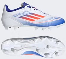 Adidas F50 CLUB FxG Multi-Ground Soccer Cleats Cloud White/Solar Red/Lucid Blue IE0611 Adidas F50 CLUB FxG Multi-Ground Soccer Cleats Cloud White/Solar Red/Lucid Blue IE0611