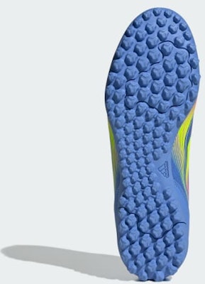 阿迪达斯 F50 Club TF 足球鞋 蓝色融合/明亮柠檬/明亮粉色 IE1223 Shop 阿迪达斯 F50 Club TF 足球鞋 蓝色融合/明亮柠檬/明亮粉色 IE1223