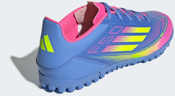 阿迪达斯 F50 Club TF 足球鞋 蓝色融合/明亮柠檬/明亮粉色 IE1223 Details for 阿迪达斯 F50 Club TF 足球鞋 蓝色融合/明亮柠檬/明亮粉色 IE1223