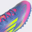 Cheap 阿迪达斯 F50 Club TF 足球鞋 蓝色融合/明亮柠檬/明亮粉色 IE1223