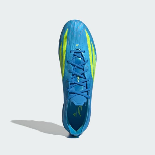 Lookbook adidas F50 ELITE 足球鞋 人工草地/天然草地 藍光/亮黃/水藍 JR6463