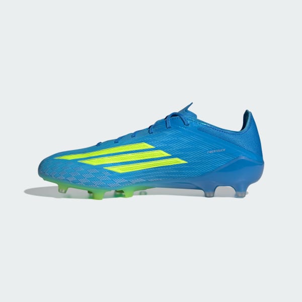 Sizing adidas F50 ELITE 足球鞋 人工草地/天然草地 藍光/亮黃/水藍 JR6463