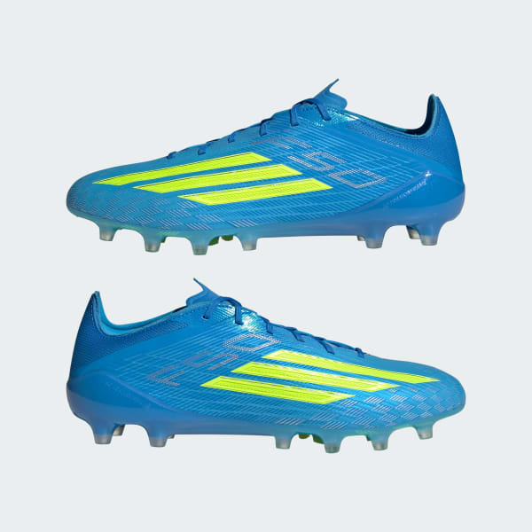 Cheap adidas F50 ELITE 足球鞋 人工草地/天然草地 藍光/亮黃/水藍 JR6463