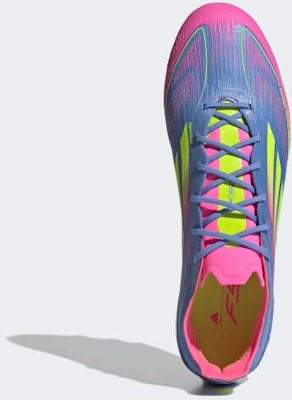 Adidas F50 Elite AG Artificial Turf Soccer Boots Blue Fusion/Lucid Lemon/Lucid Pink IE1264 Lookbook Adidas F50 Elite AG Artificial Turf Soccer Boots Blue Fusion/Lucid Lemon/Lucid Pink IE1264