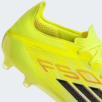 Adidas F50 ELITE AG Botas Fútbol Césped Artificial Amarillo Solar/Negro/Rojo Lucido JR6464 3