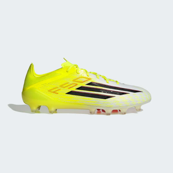 Order Adidas F50 ELITE AG Botas Fútbol Césped Artificial Amarillo Solar/Negro/Rojo Lucido JR6464
