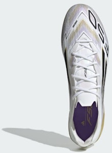 Adidas F50 Elite AG Kasut Bola Rumput Tiruan Putih/Hitam/Emas Metalik JR2119 Lookbook Adidas F50 Elite AG Kasut Bola Rumput Tiruan Putih/Hitam/Emas Metalik JR2119