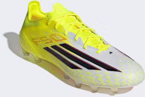 Purchase Adidas F50 ELITE AG Sepatu Bola Rumput Buatan Kuning/Core Black/Lucid Red JR6464