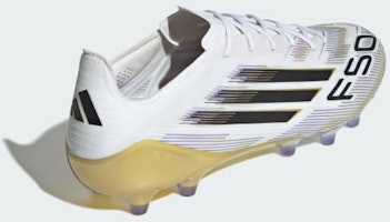 Adidas F50 Elite AG Kasut Bola Rumput Tiruan Putih/Hitam/Emas Metalik JR2119 Details for Adidas F50 Elite AG Kasut Bola Rumput Tiruan Putih/Hitam/Emas Metalik JR2119
