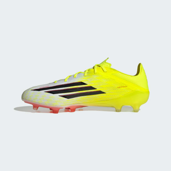 Sizing Adidas F50 ELITE AG Botas Fútbol Césped Artificial Amarillo Solar/Negro/Rojo Lucido JR6464