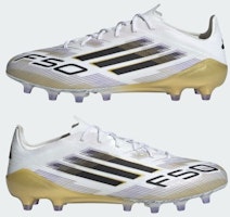 Adidas F50 Elite AG Kasut Bola Rumput Tiruan Putih/Hitam/Emas Metalik JR2119 Cheap Adidas F50 Elite AG Kasut Bola Rumput Tiruan Putih/Hitam/Emas Metalik JR2119