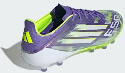 Adidas F50 Elite AG Botas de Fútbol Morado/Blanco/Limón Lúcido JH7638 Details for Adidas F50 Elite AG Botas de Fútbol Morado/Blanco/Limón Lúcido JH7638