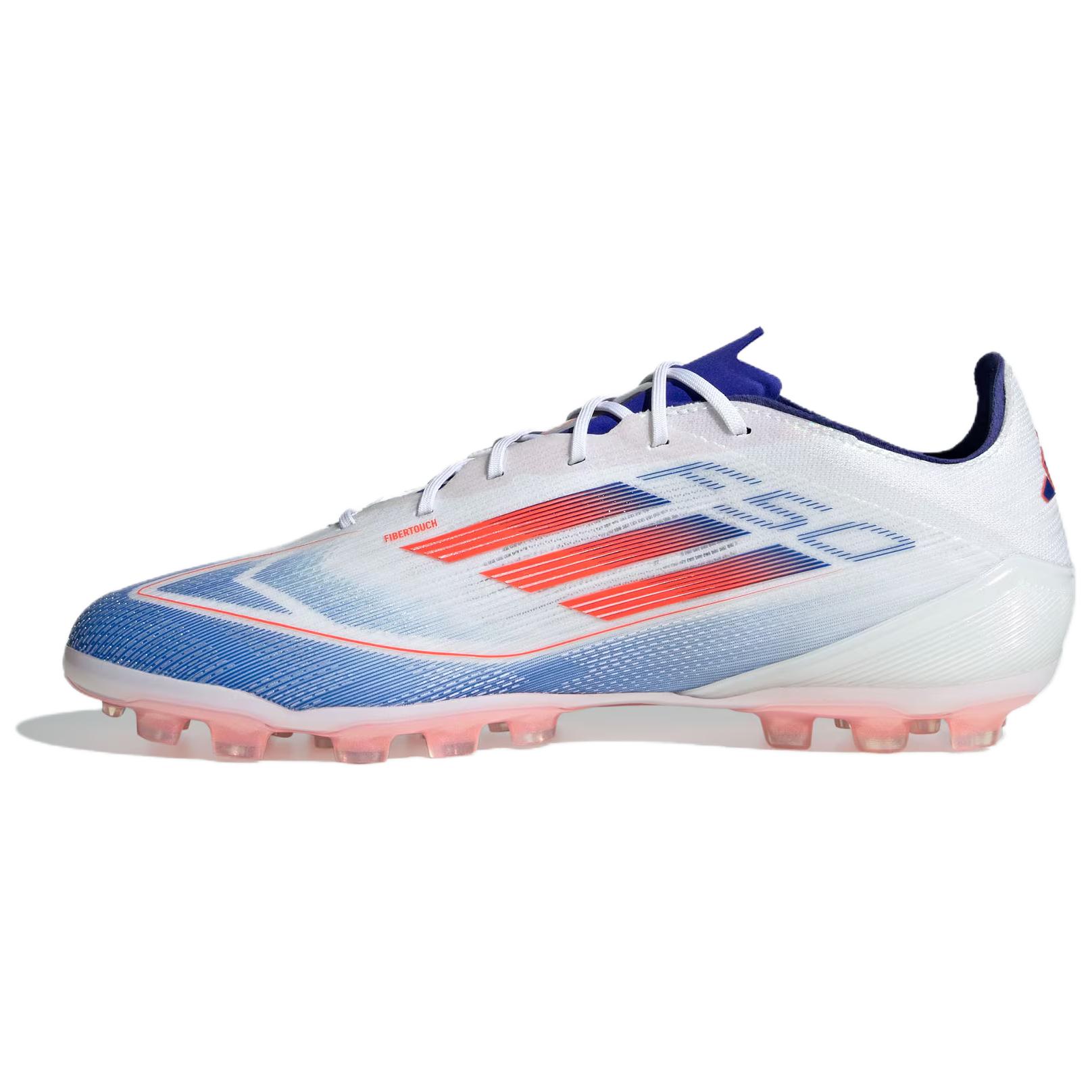 adidas F50 Elite AG Soccer Cleats White Blue Red Artificial Grass Boots IF1306
