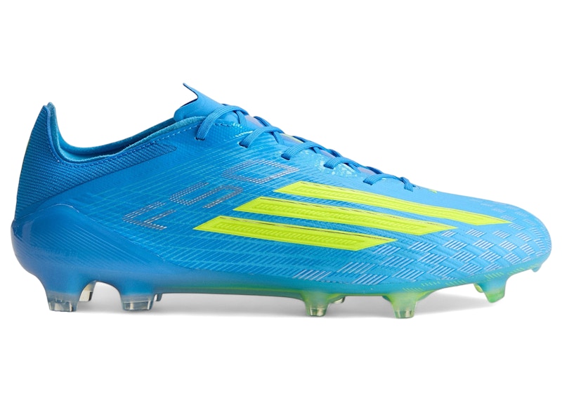 adidas F50 Elite FG 'Lucid Ray Blue Team Solar Yellow 2 Lucid Aquamarine' JR6450