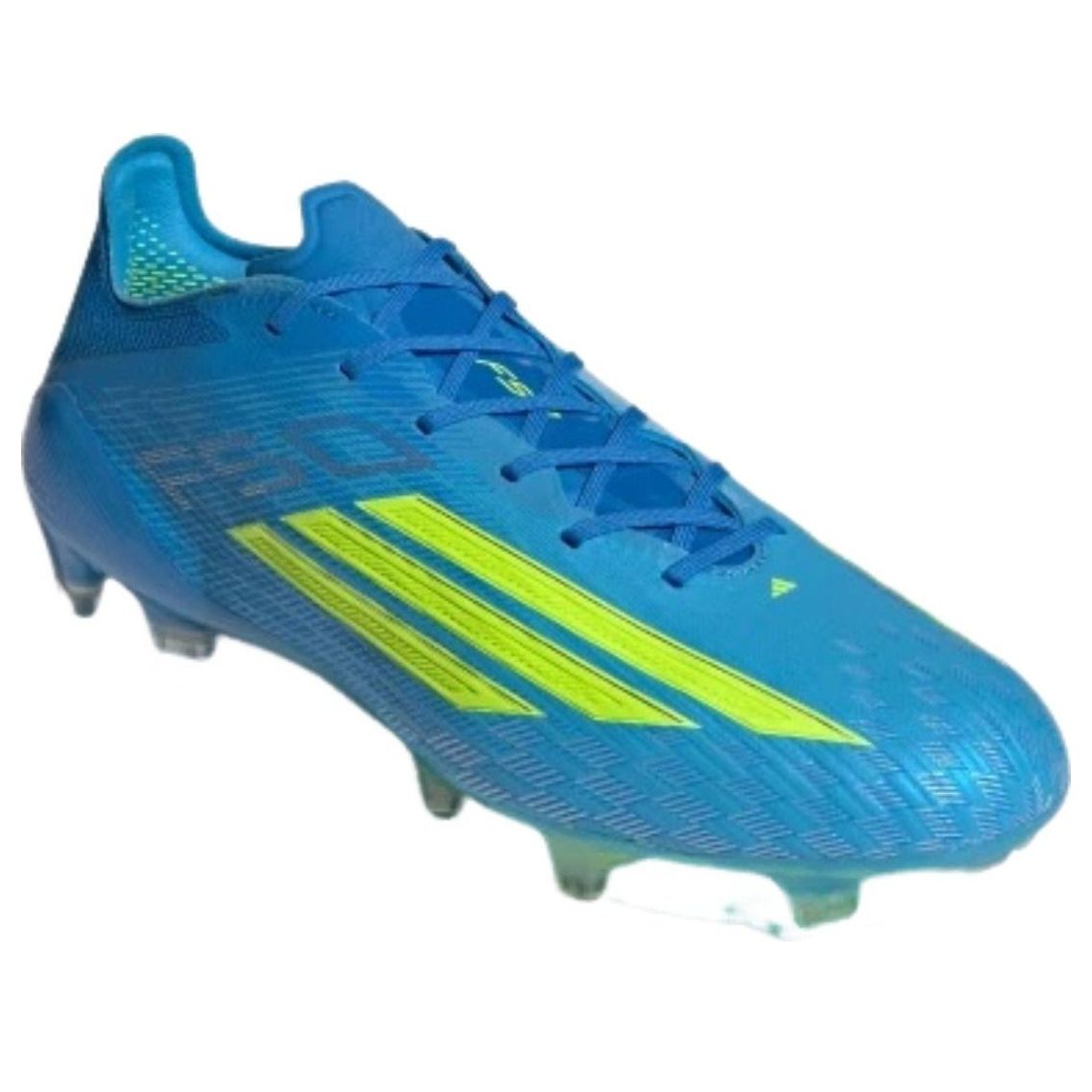 Shop 阿迪达斯 F50 精英FG ''清晰光线蓝 黄光队 2 清晰碧绿'' JR6450