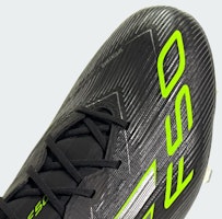 Adidas F50 Elite FG 足球鞋 黑鐵金/亮鐵金/清新檸檬 JH7616 2
