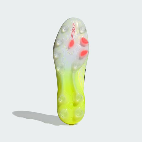 Shop Adidas F50 ELITE HG/AG Sepatu Bola Lapangan Keras & Rumput Solar Yellow/Core Black/Red JR6466