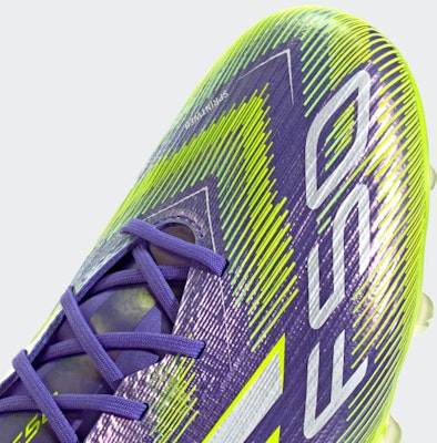 아디다스 F50 엘리트 HG/AG 일본 축구화 인조잔디 퍼플 러시/클라우드 화이트/루시드 레몬 JH7645 1