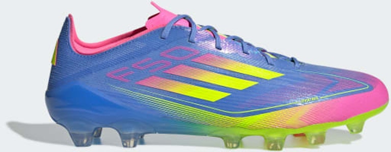 阿迪达斯F50 Elite HG/AG 日本人造草球鞋 蓝色/柠檬黄/粉红 IE1283 Order 阿迪达斯F50 Elite HG/AG 日本人造草球鞋 蓝色/柠檬黄/粉红 IE1283
