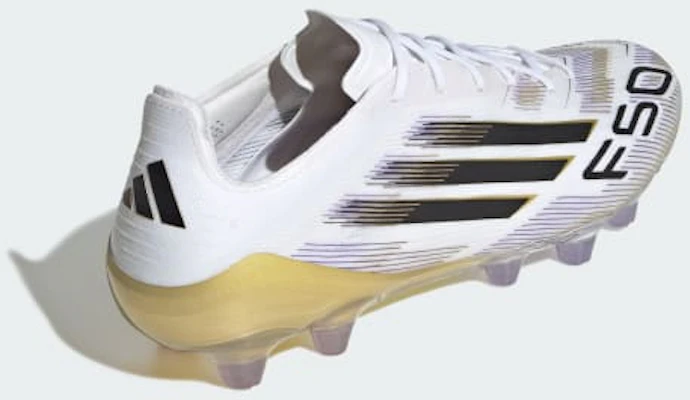 Adidas F50 Elite HG/AG Sepatu Bola Jepang Turf Rumput Putih/Hitam/Gold. JR1701 Sizing Adidas F50 Elite HG/AG Sepatu Bola Jepang Turf Rumput Putih/Hitam/Gold. JR1701