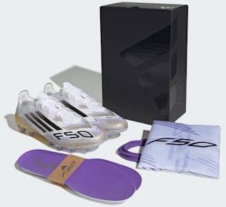 阿迪达斯F50精英HG/AG日本人造草坪足球鞋白色/黑色/金色款 JR1701 Cheap 阿迪达斯F50精英HG/AG日本人造草坪足球鞋白色/黑色/金色款 JR1701