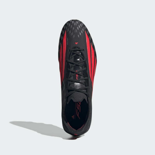 Lookbook Adidas F50 ELITE HG Sepatu Bola - Rumput Alam & Sintetis Core Black/Lucid Red. JQ4343