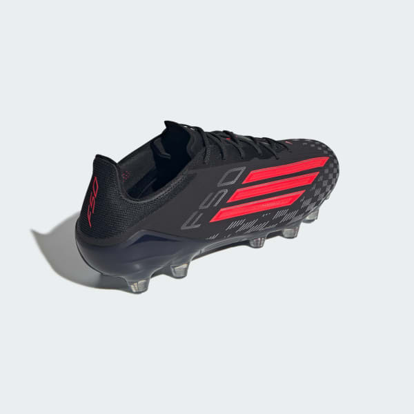 Details for Adidas F50 ELITE HG Sepatu Bola - Rumput Alam & Sintetis Core Black/Lucid Red. JQ4343