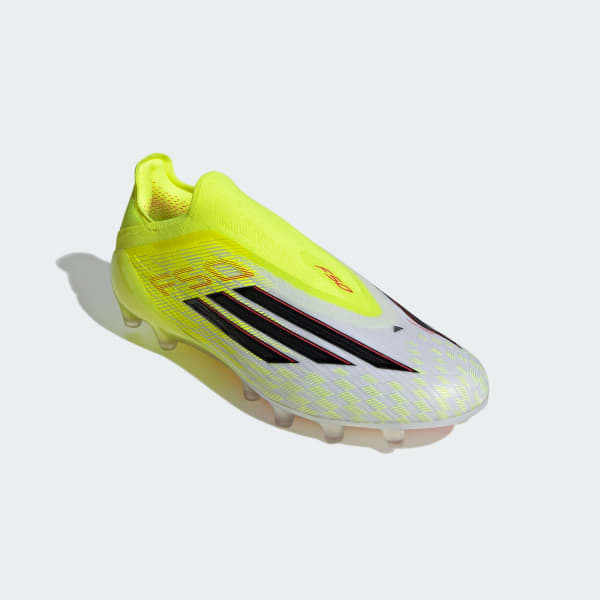 Purchase adidas F50 Elite 無鞋帶 人造草足球鞋 太陽黃/核心黑/亮紅 JQ1472