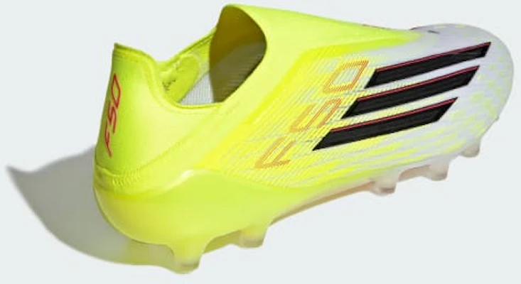 adidas F50 Elite 無鞋帶 人造草足球鞋 太陽黃/核心黑/亮紅 JQ1472 Details for adidas F50 Elite 無鞋帶 人造草足球鞋 太陽黃/核心黑/亮紅 JQ1472