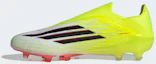 Sizing adidas F50 Elite 無鞋帶 人造草足球鞋 太陽黃/核心黑/亮紅 JQ1472