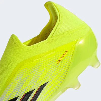 adidas F50 Elite 無鞋帶 人造草足球鞋 太陽黃/核心黑/亮紅 JQ1472 2