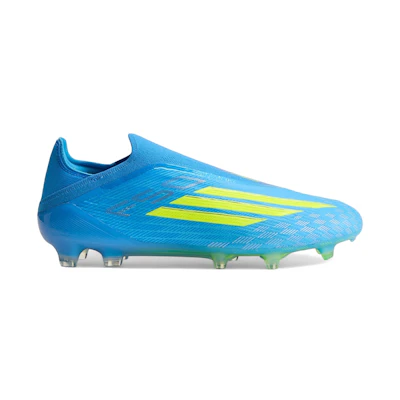 adidas F50 Elite Laceless FG 'Lucid Ray Blue Team Solar Yellow 2 Lucid Aquamarine'