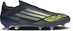 Buy 阿迪达斯F50精英无鞋带FG足球鞋 黑色/铁金属色/清透柠檬 JH7629