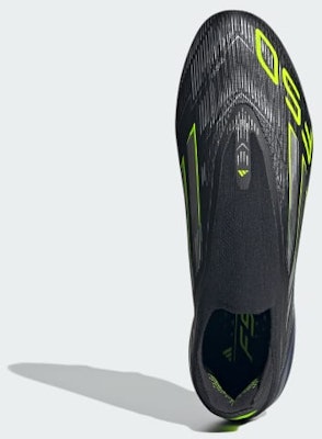 阿迪达斯F50精英无鞋带FG足球鞋 黑色/铁金属色/清透柠檬 JH7629 Lookbook 阿迪达斯F50精英无鞋带FG足球鞋 黑色/铁金属色/清透柠檬 JH7629