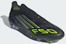 Purchase 阿迪达斯F50精英无鞋带FG足球鞋 黑色/铁金属色/清透柠檬 JH7629