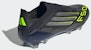 Adidas F50 Elite Laceless FG Soccer Cleats Core Black/Iron Metallic/Lucid Lemon JH7629