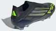 Details for Adidas F50 Elite Laceless FG Soccer Cleats Core Black/Iron Metallic/Lucid Lemon JH7629