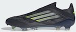 Sizing 阿迪达斯F50精英无鞋带FG足球鞋 黑色/铁金属色/清透柠檬 JH7629