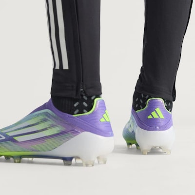 아디다스 F50 엘리트 레이스리스 FG 축구화 퍼플 러쉬/클라우드 화이트/루시드 레몬 JH7628 Sizing 아디다스 F50 엘리트 레이스리스 FG 축구화 퍼플 러쉬/클라우드 화이트/루시드 레몬 JH7628