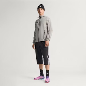 阿迪达斯 F50 无鞋带精英版足球鞋 紫色/云白/明亮柠檬 JS0560 4