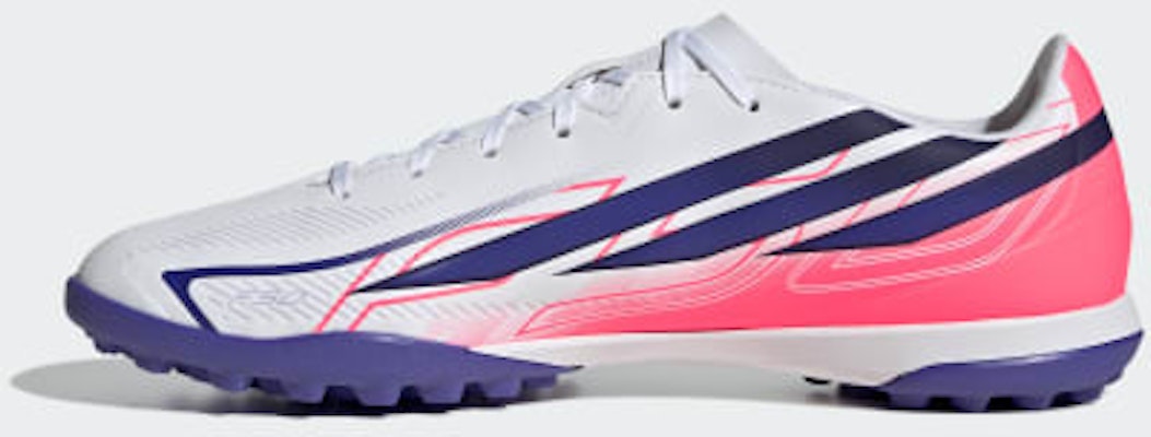 adidas F50 Hyperfast Club Astro Turf Soccer Shoes Cloud White/Solar Purple/Solar Turbo KJ3409 Sizing adidas F50 Hyperfast Club Astro Turf Soccer Shoes Cloud White/Solar Purple/Solar Turbo KJ3409