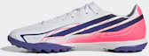Sizing adidas F50 Hyperfast Club Astro Turf Soccer Shoes Cloud White/Solar Purple/Solar Turbo KJ3409