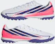 Cheap adidas F50 Hyperfast Club Astro Turf Soccer Shoes Cloud White/Solar Purple/Solar Turbo KJ3409