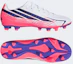 Buy adidas F50 Hyperfast Club FG/MG Soccer Cleats for Natural, Firm, and Artificial Grass. Cloud White/Solar Purple/Solar Turbo KJ0990