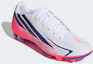Purchase adidas F50 Hyperfast Club FG/MG Soccer Cleats for Natural, Firm, and Artificial Grass. Cloud White/Solar Purple/Solar Turbo KJ0990