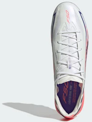 adidas F50 Hyperfast Elite AG Voetbalschoenen Wit/Paars/Turbo Oranje KK1034 Lookbook adidas F50 Hyperfast Elite AG Voetbalschoenen Wit/Paars/Turbo Oranje KK1034