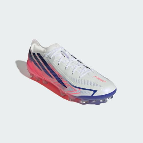 Purchase adidas F50 Hyperfast Elite AG Voetbalschoenen Wit/Paars/Turbo Oranje KK1034